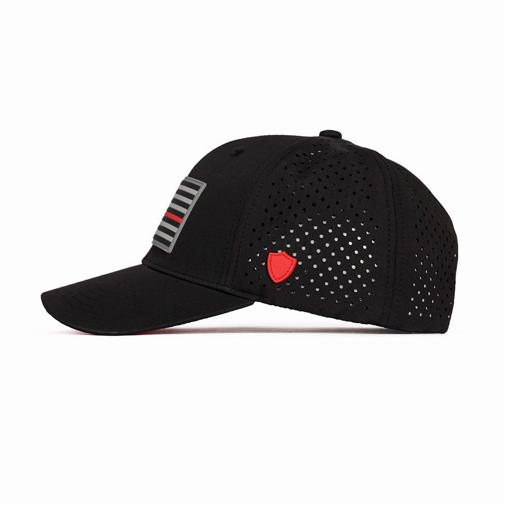 Special Edition Performance Snapback | Red Line | Black