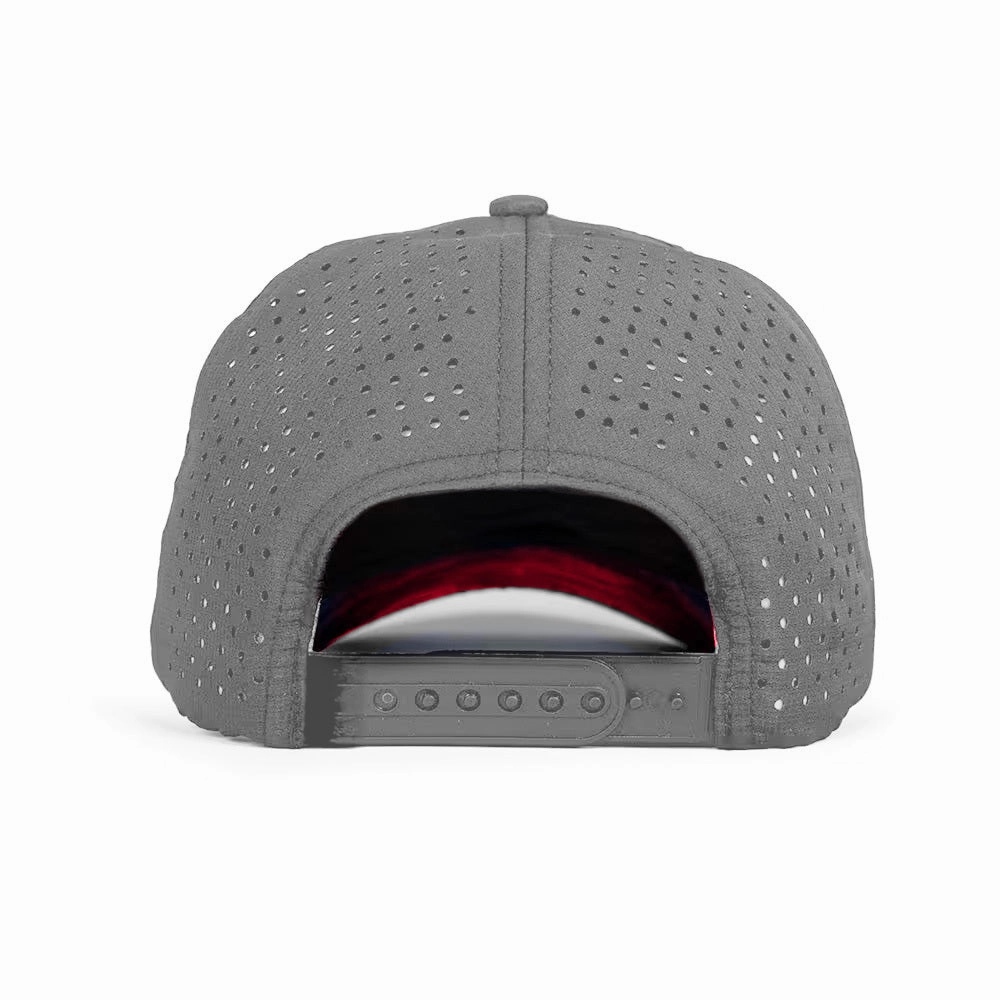 Special Edition Performance Snapback | Red Line | Grey