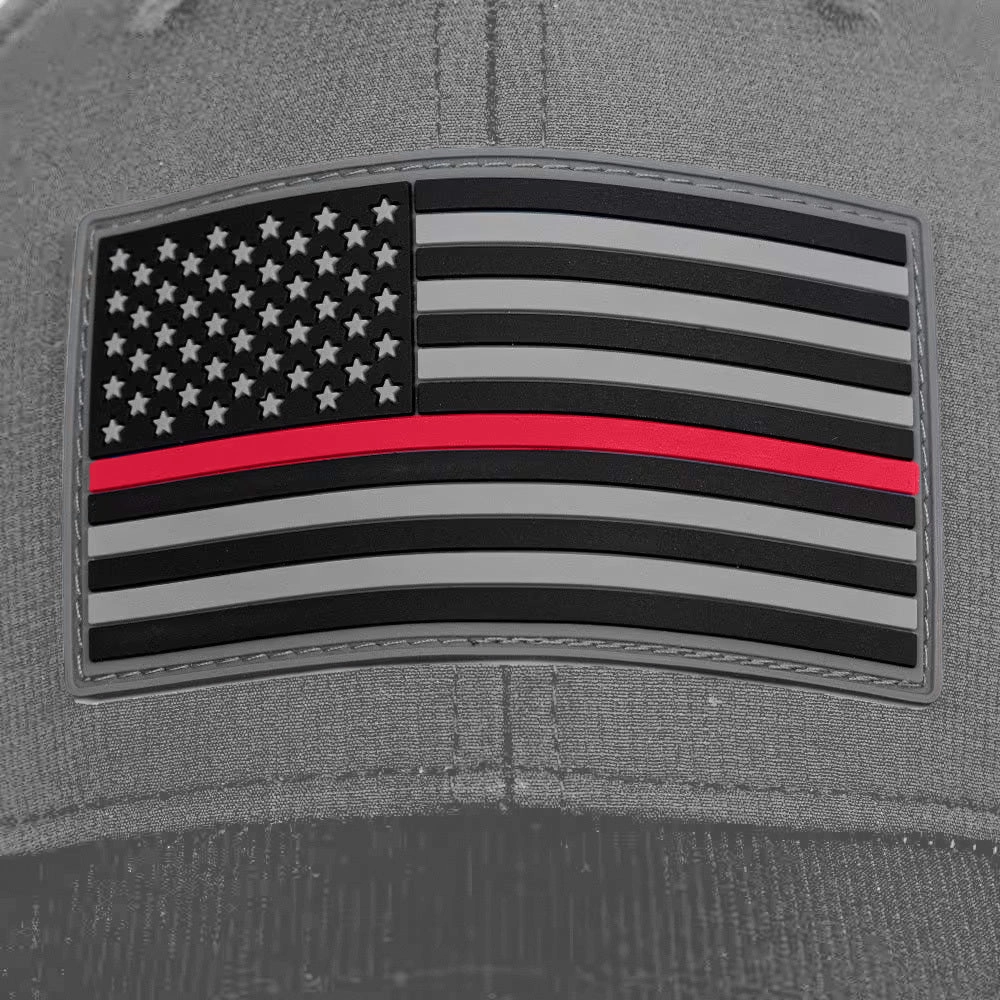 Special Edition Performance Snapback | Red Line | Grey