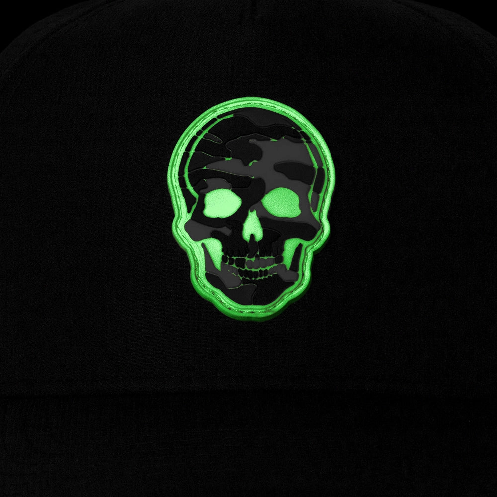 Special Edition Performance Snapback | Skull Ghost Military Camo | White