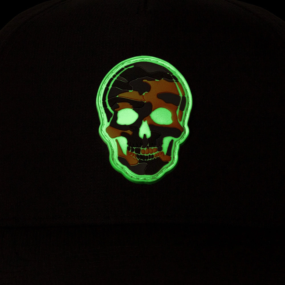 Special Edition Performance Snapback | Skull Orange Military Camo | Grey