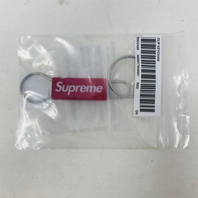 Supreme Clip Keychain Red