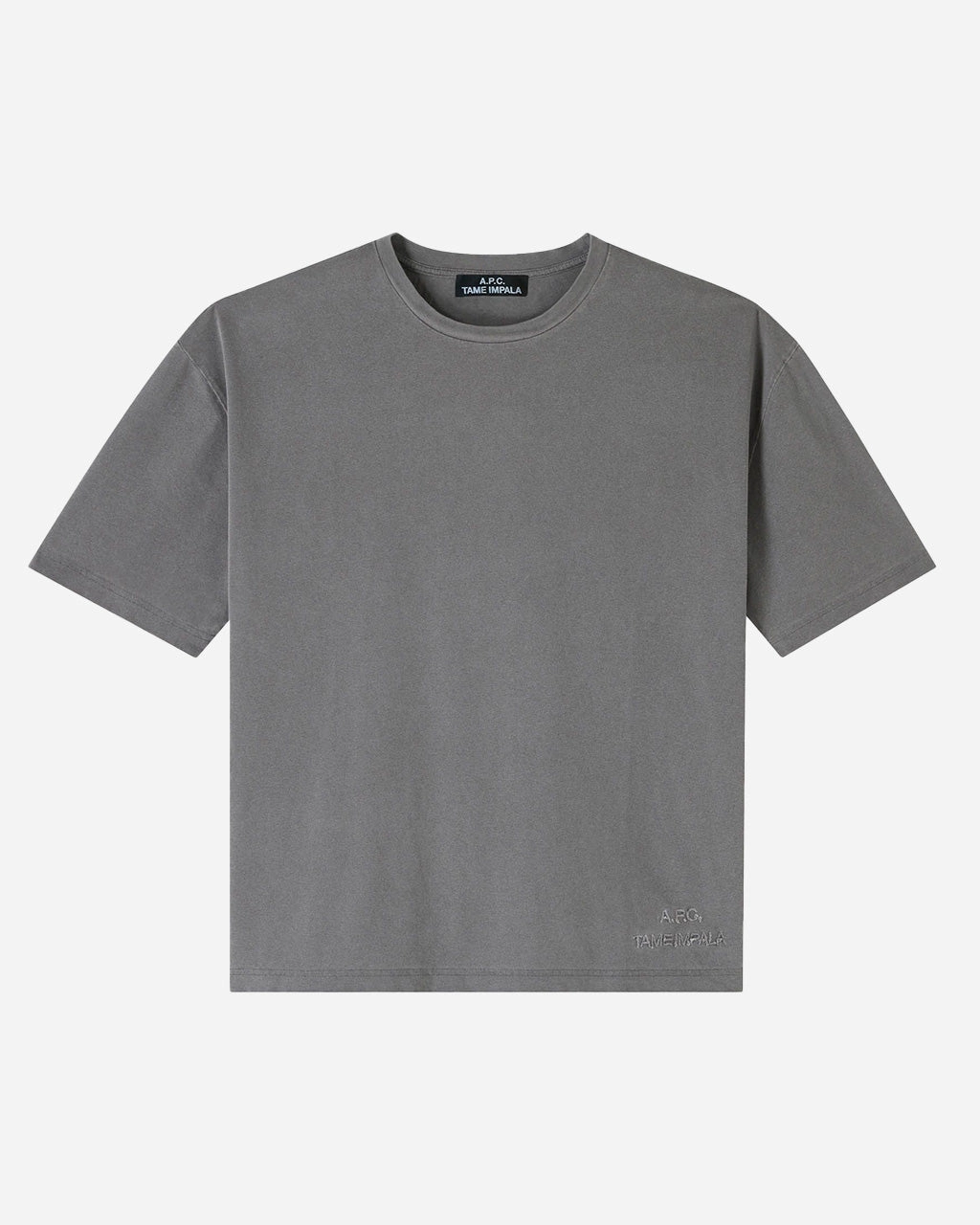 Tame Impala x A.P.C. Floater T-Shirt Charcoal Grey