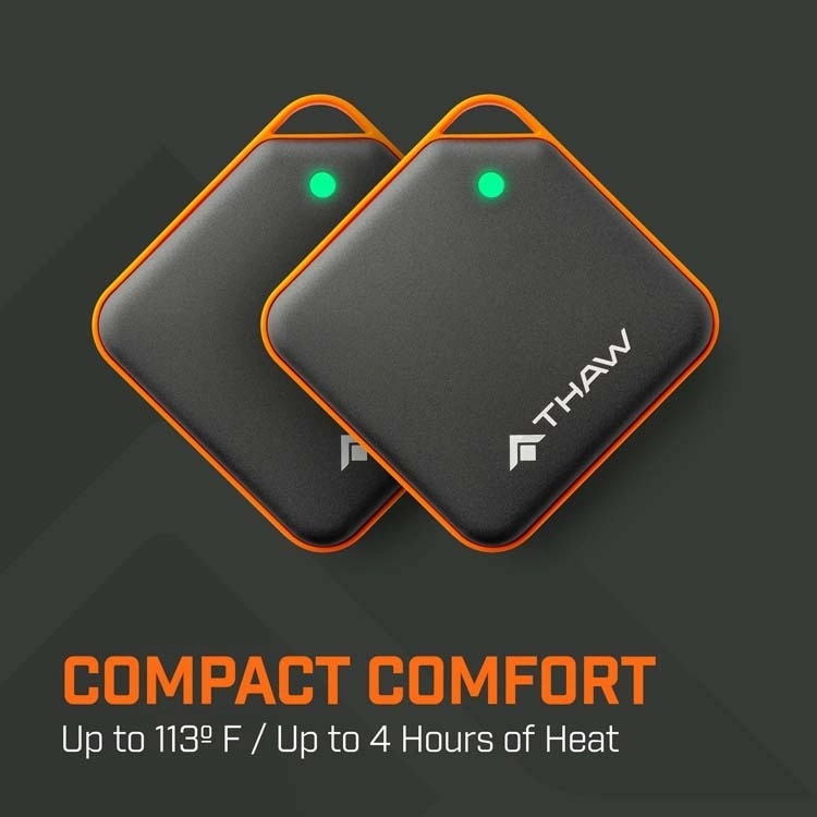 Thaw 2K Rechargeable Hand Warmers and Knit Beanie