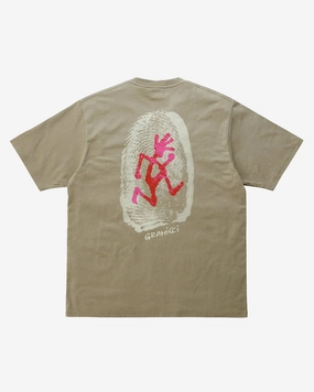 Thumbprint Tee Khaki