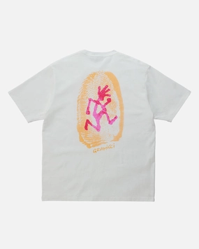 Thumbprint Tee White