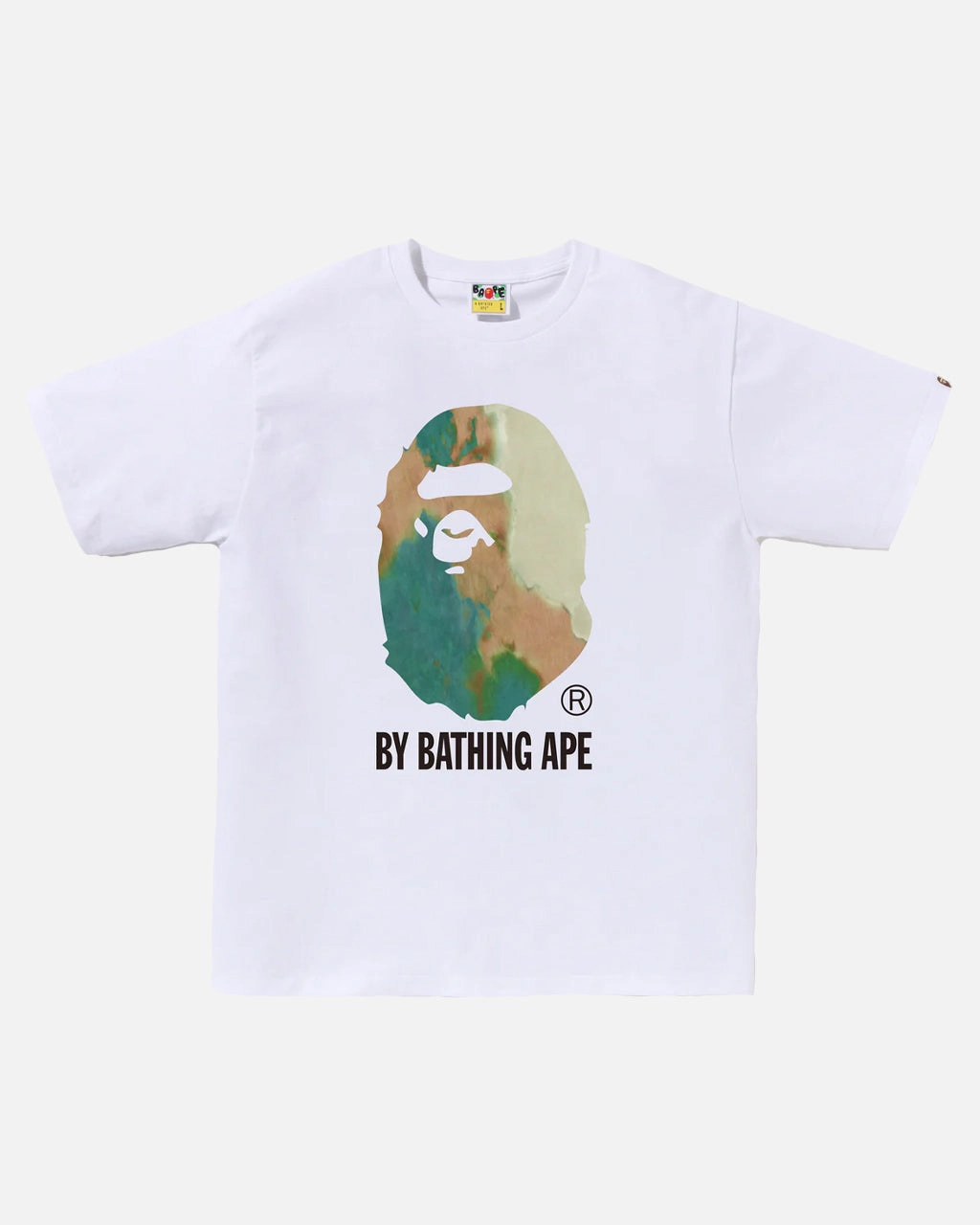 Tie Dye by Bathing Ape Tee White/Beige
