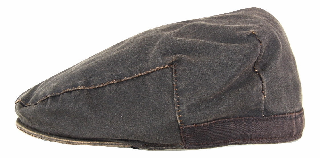 Weathered Cotton Ivy Cap - Brown