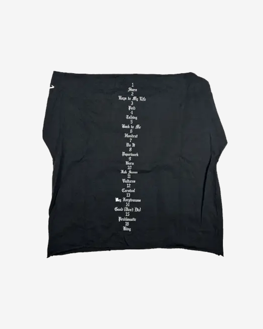 YEEZY VULTURES BLACK LONGSLEEVE